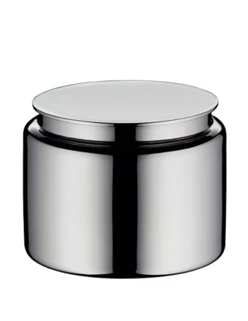 Boîte à Coton Faber - Inox Brillant