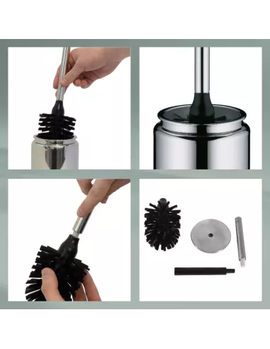 Brosse WC  Faber - Inox Brillant