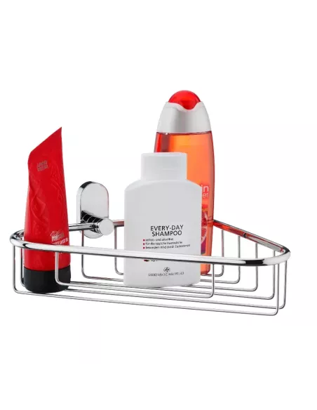 Porte Savon Douche Angle Gauche Inox Brillant Lucido