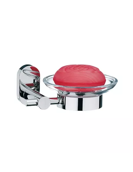 Porte Savon Mural Lucido - A visser ou coller ! Inox Brillant