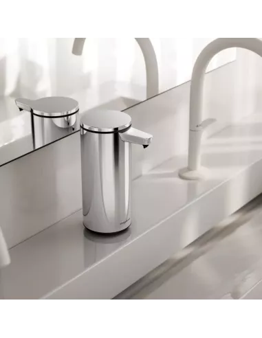 Distributeur Savon Automatique Rechargeable - Inox Poli - Simplehuman