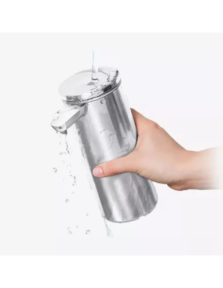 Distributeur Savon Automatique Rechargeable - Inox Poli - Simplehuman