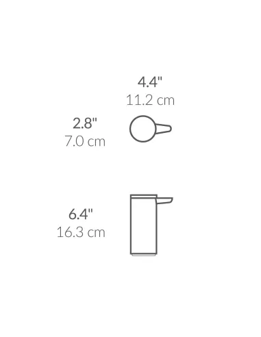 Distributeur Savon Automatique Rechargeable - Inox Poli - Simplehuman