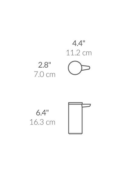 Distributeur Savon Automatique Rechargeable - Inox Poli - Simplehuman