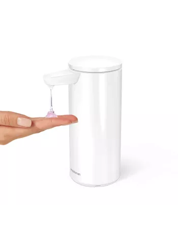 Distributeur Savon Automatique Rechargeable Blanc 266ml - Simplehuman