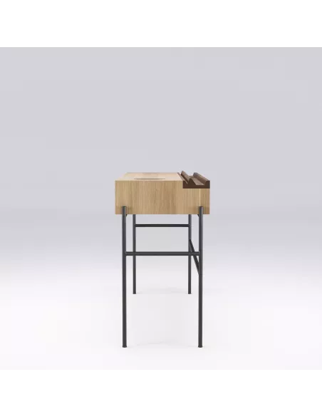 Console minimaliste en chêne Massif - Concierge - Faite main - Wewood