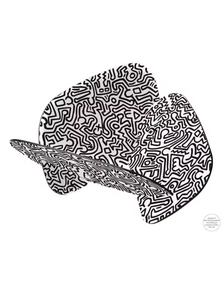 Pote revue made in Italie Keith Haring en bois design