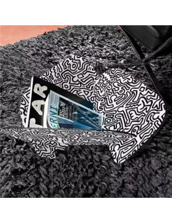 Pote revue made in Italie Keith Haring en bois design 2