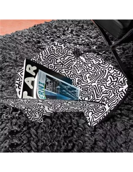 Porte Revue Design Bois Opla Big- Keith Haring Creativando