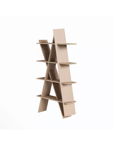Etagère Design XI - en MDF Plaqué bois naturel