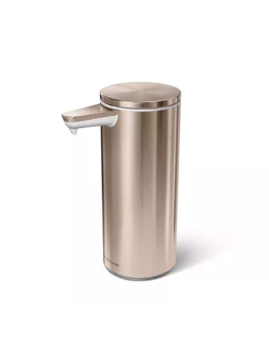 Distributeur Savon Automatique Rechargeable Or Rose - Simplehuman
