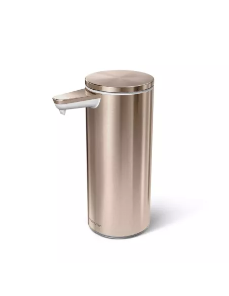 Distributeur Savon Automatique Rechargeable Or Rose - Simplehuman