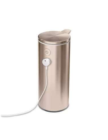 Distributeur Savon Automatique Rechargeable Or Rose - Simplehuman