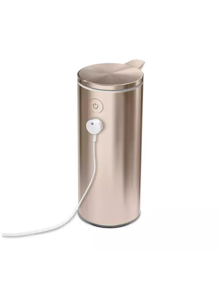 Distributeur Savon Automatique Rechargeable Or Rose - Simplehuman