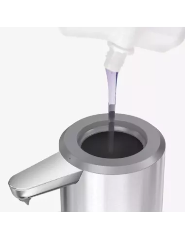 Distributeur Savon Automatique Rechargeable - Inox Brossé - Simplehuman