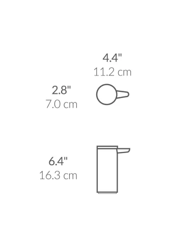 Distributeur Savon Automatique Rechargeable - Inox Brossé - Simplehuman