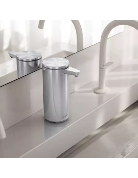 Distributeur Savon Automatique Rechargeable - Inox Brossé - Simplehuman