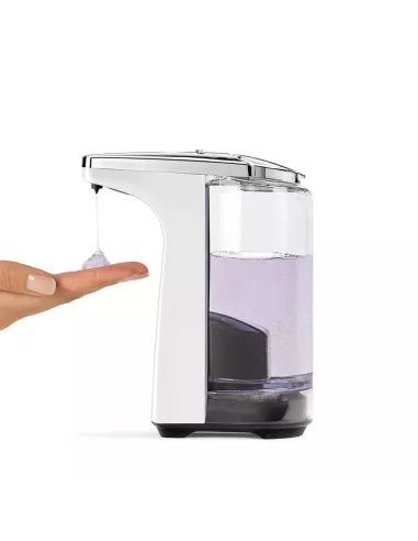 Distributeur Savon Automatique Compact Blanc - Simplehuman