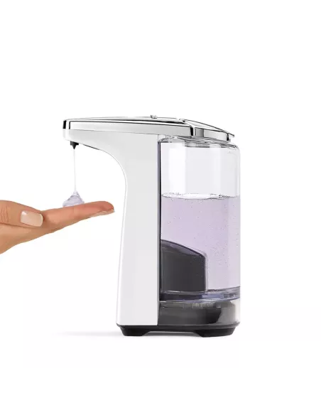 Distributeur Savon Automatique Compact Blanc - Simplehuman