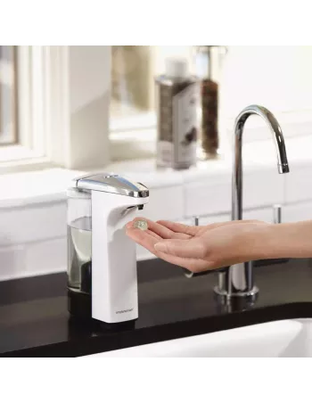 Distributeur Savon Automatique Compact Blanc - Simplehuman 2