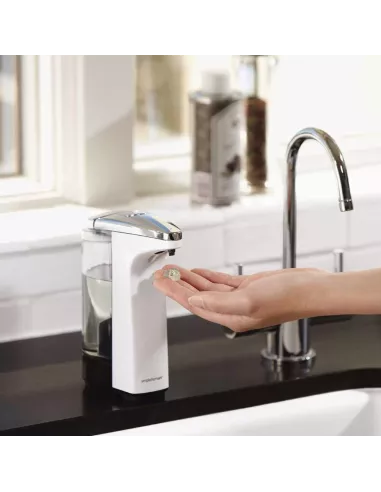 Distributeur Savon Automatique Compact Blanc - Simplehuman