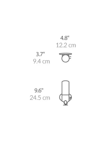 Distributeur de Savon Mural Simple Pompe - Simplehuman
