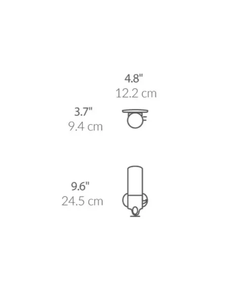 Distributeur de Savon Mural Simple Pompe - Simplehuman