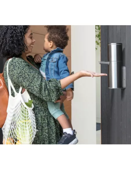 Distributeur de Savon à Capteur - Grande Capacité 946 ml - Inox Brossé - Simplehuman