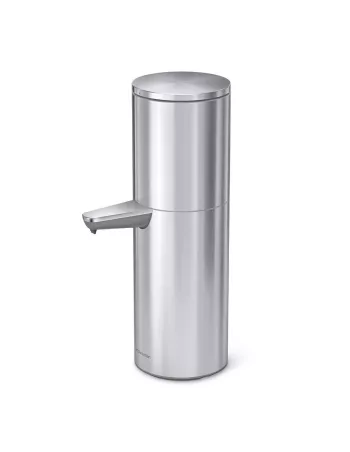 Distributeur de Savon à Capteur - Grande Capacité 946 ml - Inox Brossé - Simplehuman