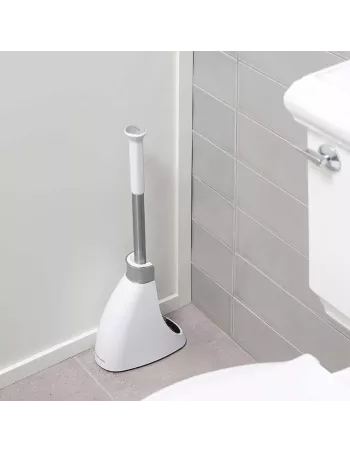 Brosse WC étroite blanche - Simplehuman 2