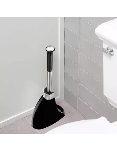 Balayette WC étroite noire - Simplehuman