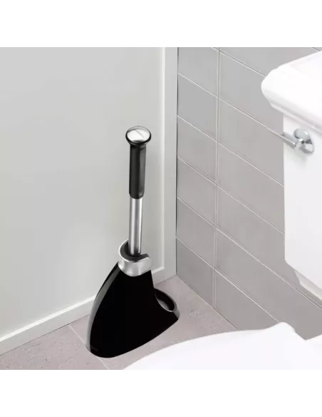 Balayette WC étroite noire - Simplehuman