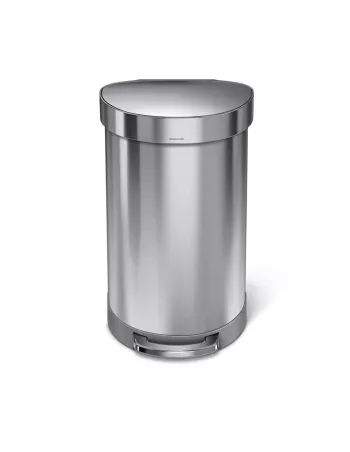 Poubelle Cuisine 60L demi-lune à pédale - Simplehuman
