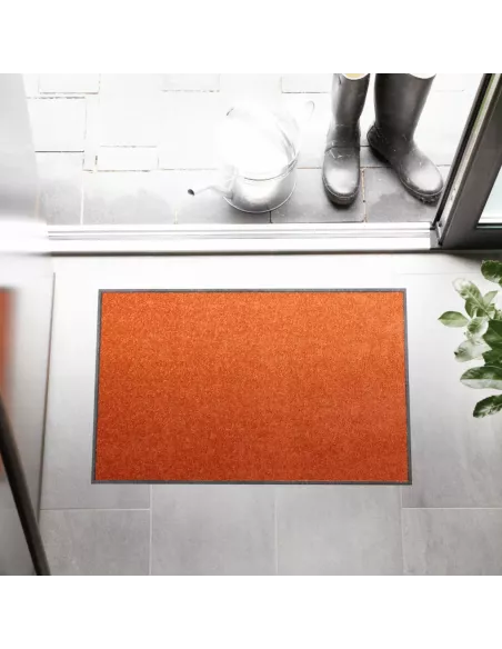 Tapis absorbant et antidérapant Uni - 7 tailles et 10 Couleurs au choix