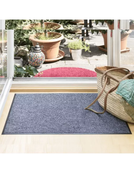 Tapis absorbant et antidérapant Uni - 7 tailles et 10 Couleurs au choix