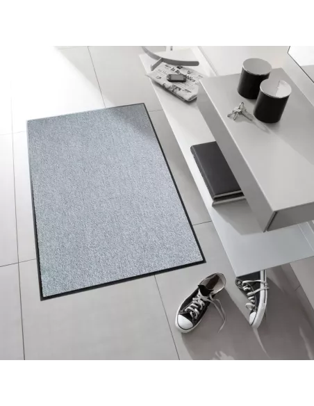 Tapis absorbant et antidérapant Uni - 7 tailles et 10 Couleurs au choix