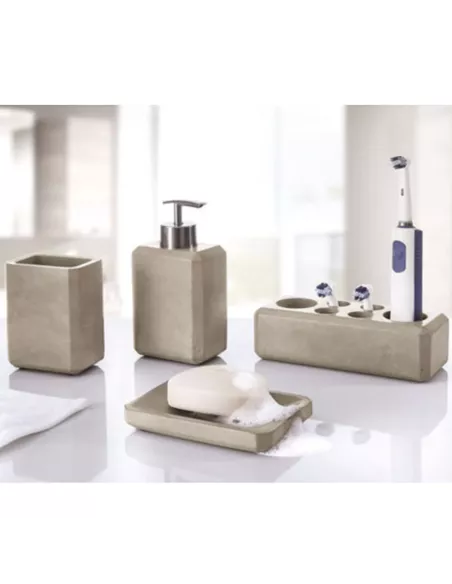 Verre Salle de Bain Loft Béton - Kleine Wolke