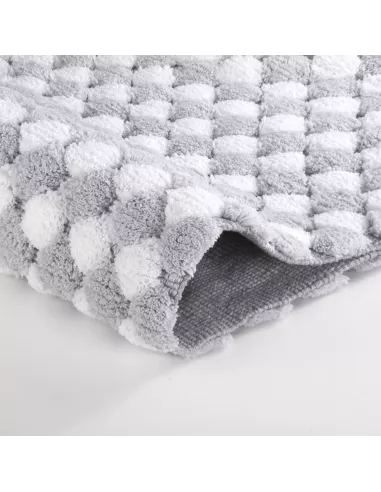 Tapis de bain Merida grisy - Kleine Wolke