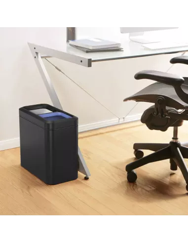 Poubelle de Tri de Bureau 20L Ouverte - Simplehuman