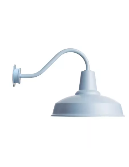 Applique Murale Intérieur/Extérieur Barn - ⌀36cm x 53cm - Bleu clair