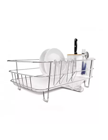 Egouttoir Vaisselle Compact Acier Inoxydable  - Simplehuman