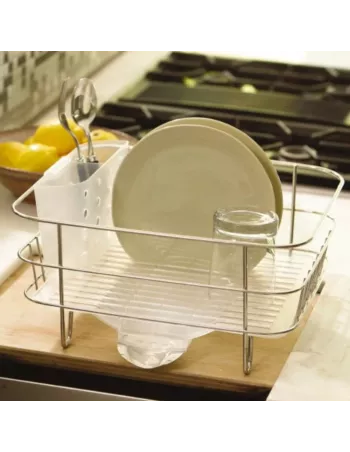 Egouttoir Vaisselle Compact Acier Inoxydable  - Simplehuman 2