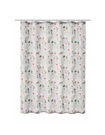 Rideau de Douche Hydrofuge Flores - Kleine Wolke
