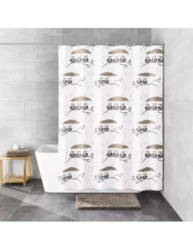Rideau de Douche Eulen chouette - Kleine Wolke