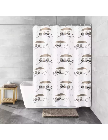 Rideau de Douche Eulen chouette - Kleine Wolke