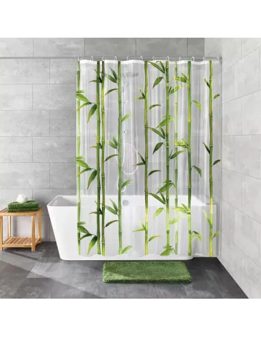 Rideau de Douche Bambou - Kleine Wolke