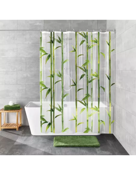 Rideau de Douche Bambou - Kleine Wolke