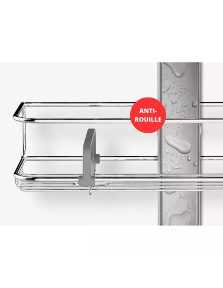 Serviteur de Douche à Suspendre Ajustable - Simplehuman