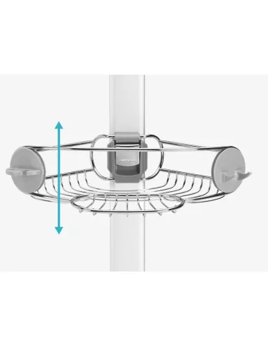 Serviteur de Douche à Poser Sur Pied - Simplehuman