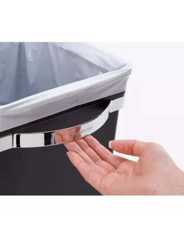 Poubelle Tri Sélectif Coulissante pour placard -2 Bacs - 35L - Simplehuman